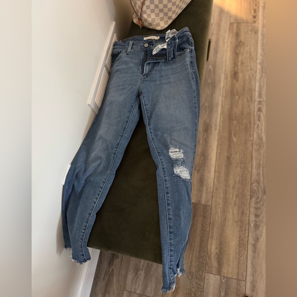 LEVIS HIGH RISE STRAIGHT CROP - Picture 2 of 8